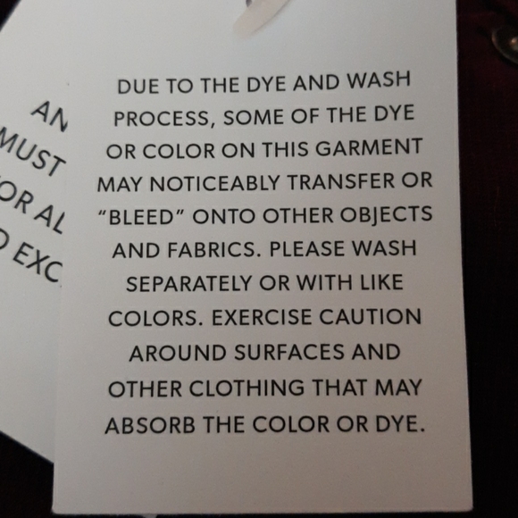 EGGPLANT SLIM TWILL JEANS - Picture 7 of 7